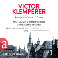 Victor Klemperer. Man m?chte immer weinen und lachen in einem - Revolutionstagebuch 1919