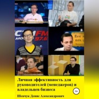 Денис Александрович Шевчук. Личная эффективность для руководителей (менеджеров) и владельцев бизнеса