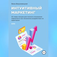 Вика Вишневецкая. Интуитивный маркетинг