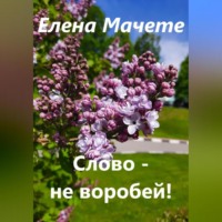 Елена Мачете. Слово – не воробей!