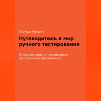 Максим Струков. Путеводитель в мир ручного тестирования: Открытие двери в тестирование программного обеспечения