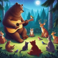 Дедушка Рейсмус. Медведь Вадим и гитара