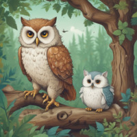 Григорий Васильев. Сказка о Мудром Совенке и Ленивом Ежике