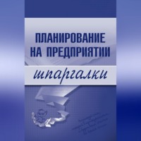 Мария Васильченко. Планирование на предприятии