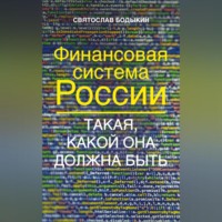 Святослав Бодыкин. Финансовая система России. Такая, какой она должна быть