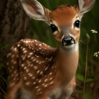 . Лесная сказка про олененка Пятнышко