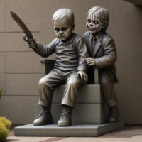 Дмитрий К. Статуя