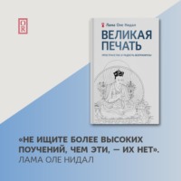 Лама Оле Нидал. Великая печать. Пространство и радость безграничны. Взгляд Махамудры буддизма Алмазного пути