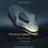 Анна Гаджибек. Матрица Судьбы. Программы в матрице