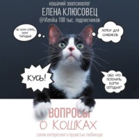 Елена Клюсовец. Вопросы о кошках. Самое интересное о пушистых любимцах