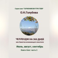 . ЧЕЛЛЕНДЖ НА 366 ДНЕЙ или Заметки начинающего писателя. Часть 3