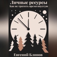Евгений Блинов. Личные ресурсы. Как не тратить время впустую