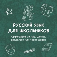 Владимир Кротов. Орфография за час. Слитно, раздельно или через дефис