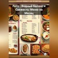 . Лето : Водный Баланс и Свежесть: Меню на Месяц