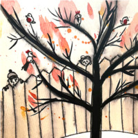 Дмитрий Лагутин. Яблоня