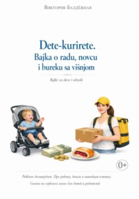 Dete-kurirete. Bajka o radu, novcu i bureku sa višnjom. Bajke za decu i odrasle. | Ребёнок-деливерёнок. Про работу, деньги и вишнёвую плюшку. Сказки на сербском языке для детей и родителей