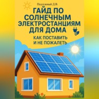 Дмитрий Васильевич Подлужный. Гайд по солнечным электростанциям для дома. Как поставить и не пожалеть