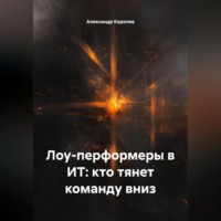 Александр Дмитриевич Королев. Лоу-перформеры среди разработчиков программного обеспечения