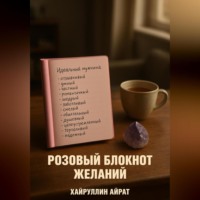 . Розовый блокнот желаний