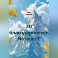 Ашер Давид Н. 20 благодарностей Наташе С