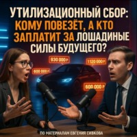 Евгений Владимирович Сивков. Утилизационный сбор: кому повезёт, а кому придётся доплачивать за «лошадиные силы будущего»