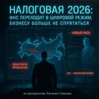 Евгений Владимирович Сивков. Налоговая 2026: ФНС переходит в цифровой режим. Бизнесу больше не спрятаться