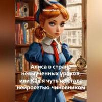 . Алиса в стране невыученных уроков, или Как я чуть не стала нейросетью‑чиновником