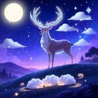 . Лунный Олень и Сонные Облака