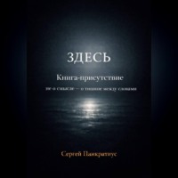 . ЗДЕСЬ. Книга-Присутствие. Не о смысле – о тишине между словами