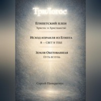 . ТриЛогос 1.ЕГИПЕТСКИЙ ПЛЕН. Христос vs Христианство 2.ИСХОД ИЗРАИЛЯ ИЗ ЕГИПТА. Я – СВЕТ В ТЕБЕ 3. ЗЕМЛЯ ОБЕТОВАННАЯ. ПУТЬ ВГЛУБЬ