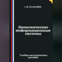 Сергей Каледин. Экономические информационные системы