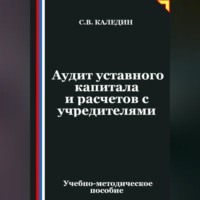 Сергей Каледин. Аудит уставного капитала и расчетов с учредителями