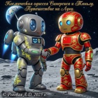 Алена Дмитриевна Роговая. Космическая одиссея Синерсиса и Тяньлу. Путешествие на Луну.