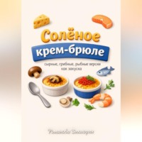 Романова Виктория. Солёное крем-брюле: сырные, грибные, рыбные версии как закуска