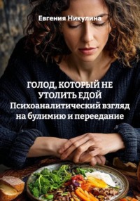ГОЛОД, КОТОРЫЙ НЕ УТОЛИТЬ ЕДОЙ Психоаналитический взгляд на булимию и переедание