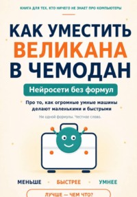 Как уместить великана в чемодан. Нейросети без формул