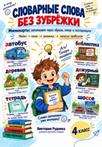 Словарные слова без зубрежки. 4 класс