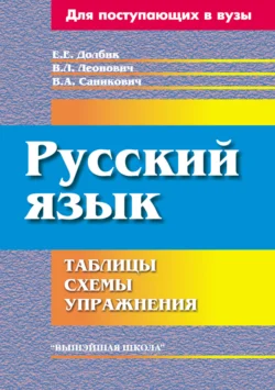 Русский язык. Таблицы, схемы, упражнения, Елена Долбик