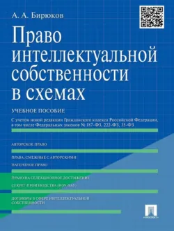 Право интеллектуальной собственности в схемах. Учебное пособие - Александр Бирюков