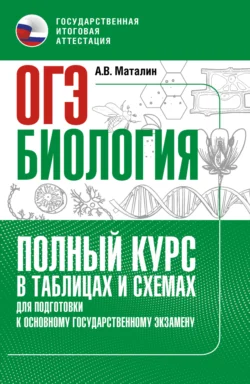 Биология. Полный курс в таблицах и схемах для подготовки к ОГЭ Андрей Маталин