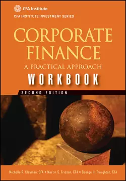 Corporate Finance Workbook. A Practical Approach, Martin Fridson