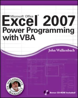 Excel 2007 Power Programming with VBA, John Walkenbach Excel 2007 Power Programming with VBA, John Walkenbach