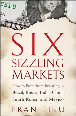 Six Sizzling Markets. How to Profit from Investing in Brazil  Russia  India  China  South Korea  and Mexico Pran Tiku