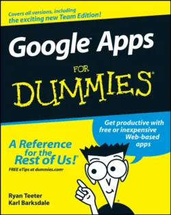 Google Apps For Dummies - Ryan Teeter
