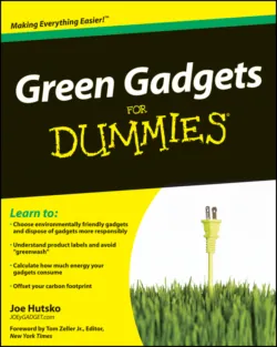 Green Gadgets For Dummies - Joe Hutsko