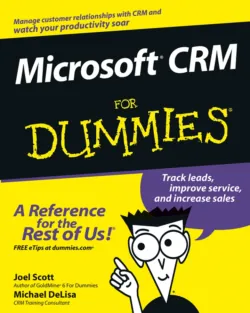 Microsoft CRM For Dummies - Joel Scott