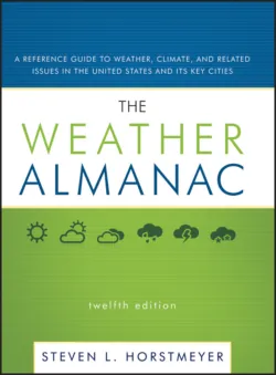 The Weather Almanac. A Reference Guide to Weather, Climate, and Related Issues in the United States and Its Key Cities - Steven Horstmeyer