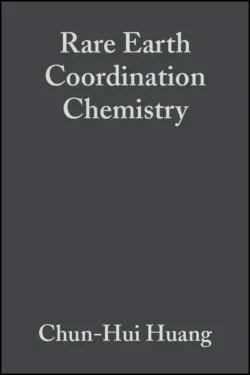 Rare Earth Coordination Chemistry. Fundamentals and Applications - Chun-Hui Huang