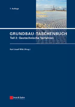 Grundbau-Taschenbuch. Teil 2: Geotechnische Verfahren - Karl Witt Grundbau-Taschenbuch. Teil 2: Geotechnische Verfahren - Karl Witt
