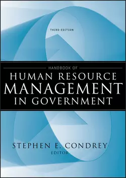 Handbook of Human Resource Management in Government - Stephen Condrey Handbook of Human Resource Management in Government - Stephen Condrey